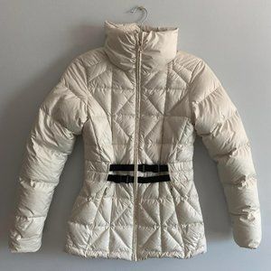 XS Cream North Face Jacket